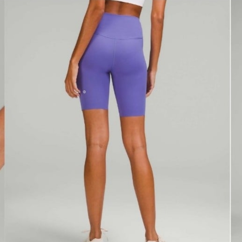 Women's Purple Athletic Shorts